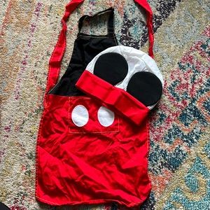 Mickey Mouse Apron and Chef Hat Set